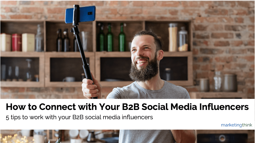 connect with b2b social media influencers